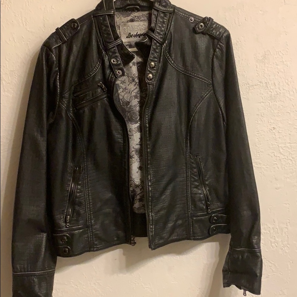 GUESS Leather Jacket